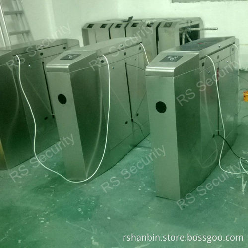 Intelligent Retractable Flap Gate Turnstile Security Manager